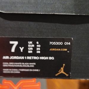 BRAND NEW AIR JORDAN 1 RETRO HIGH BG "Rare Air"